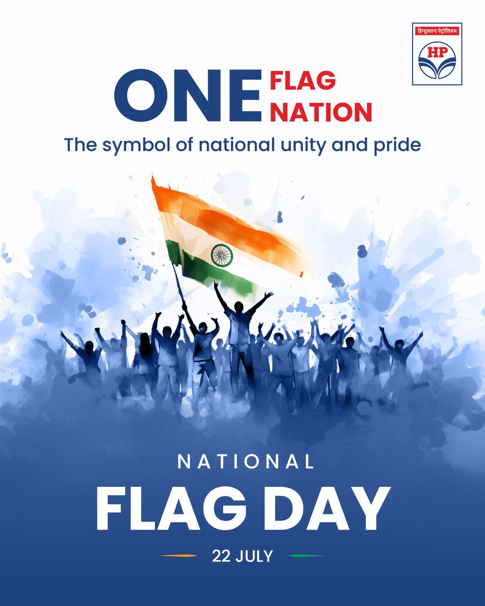 ranipetroleum's tweet photo. Rani Petroleum proudly celebrate the adoption of the 𝗧𝗶𝗿𝗮𝗻𝗴𝗮-the symbol that unites Bharat for eternity.

Commemorating #NationalFlagDay https://t.co/UGIQxr2MQp