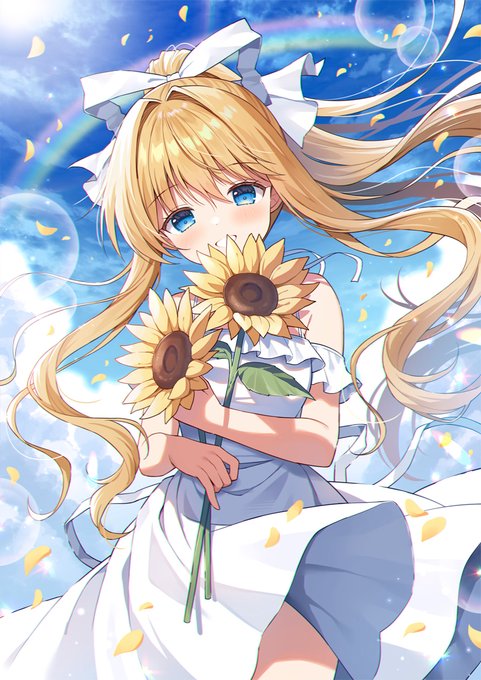 神尾観鈴 「お題箱から、ショートヘア+制服姿の観鈴ちん #AIR