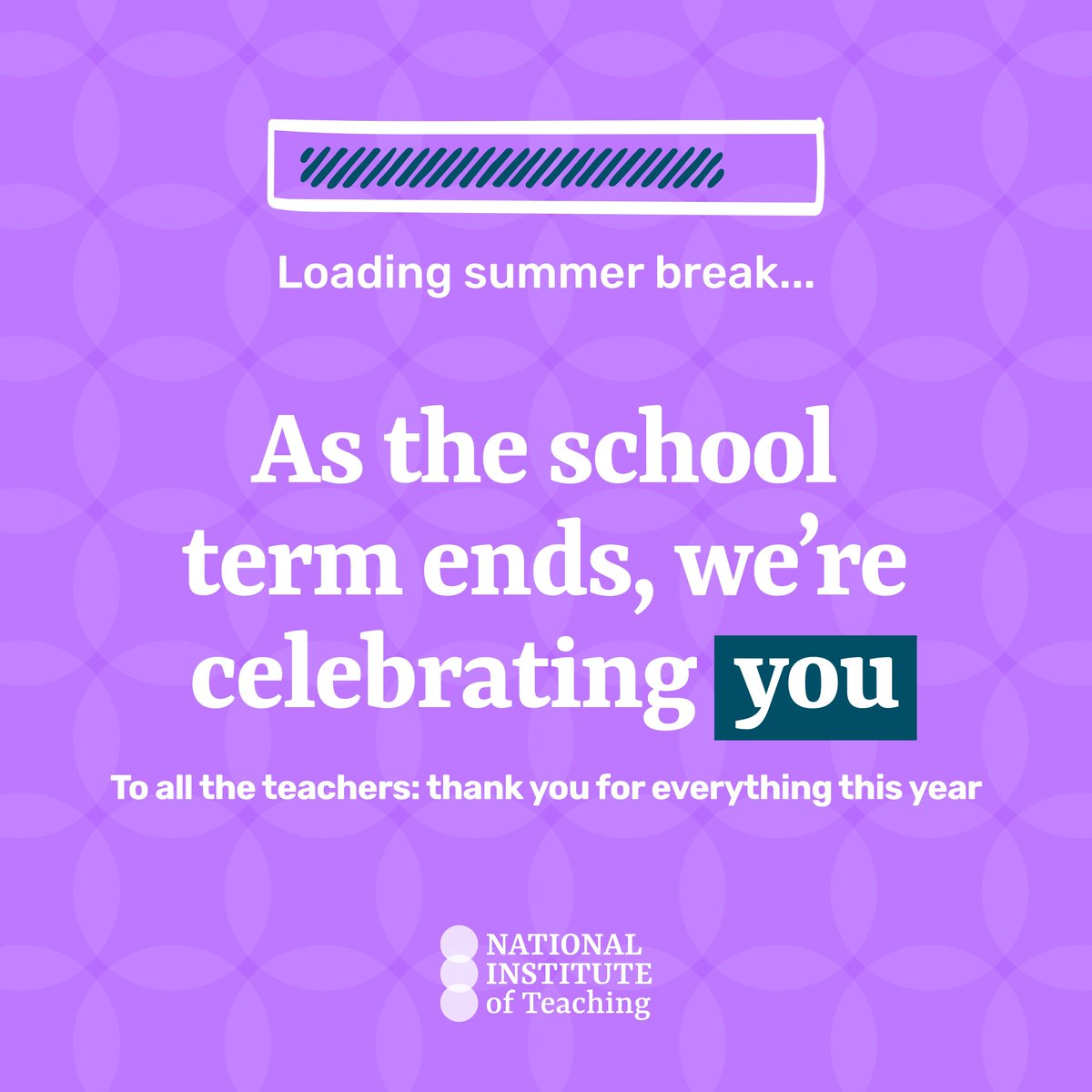 NatInstTeaching's tweet image. As the warm weather sets in and pencils are put away, summer break arrives for teachers and students alike.🏖️
From all of us at NIoT, we wish every teacher and member of the teaching staff a well-deserved break. Thank you for the support and guidance you provide to students…