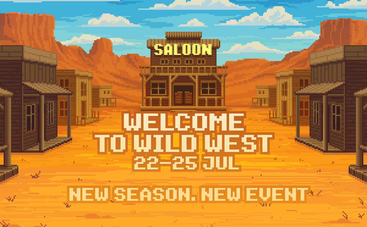 Welcome to Wild West!

Howdy, Rollers! Welcome to the Saloon. But be careful, the west is wild. 

🌵New Miner: Wild Crypto West 21 000 000 Ph/s and 9.5% bonus
🤠Merge to Uncommon for 55 000 000 Gh/s and 23% Bonus 
⚡100 000 000 Gh/s of total power pumping through the frontier