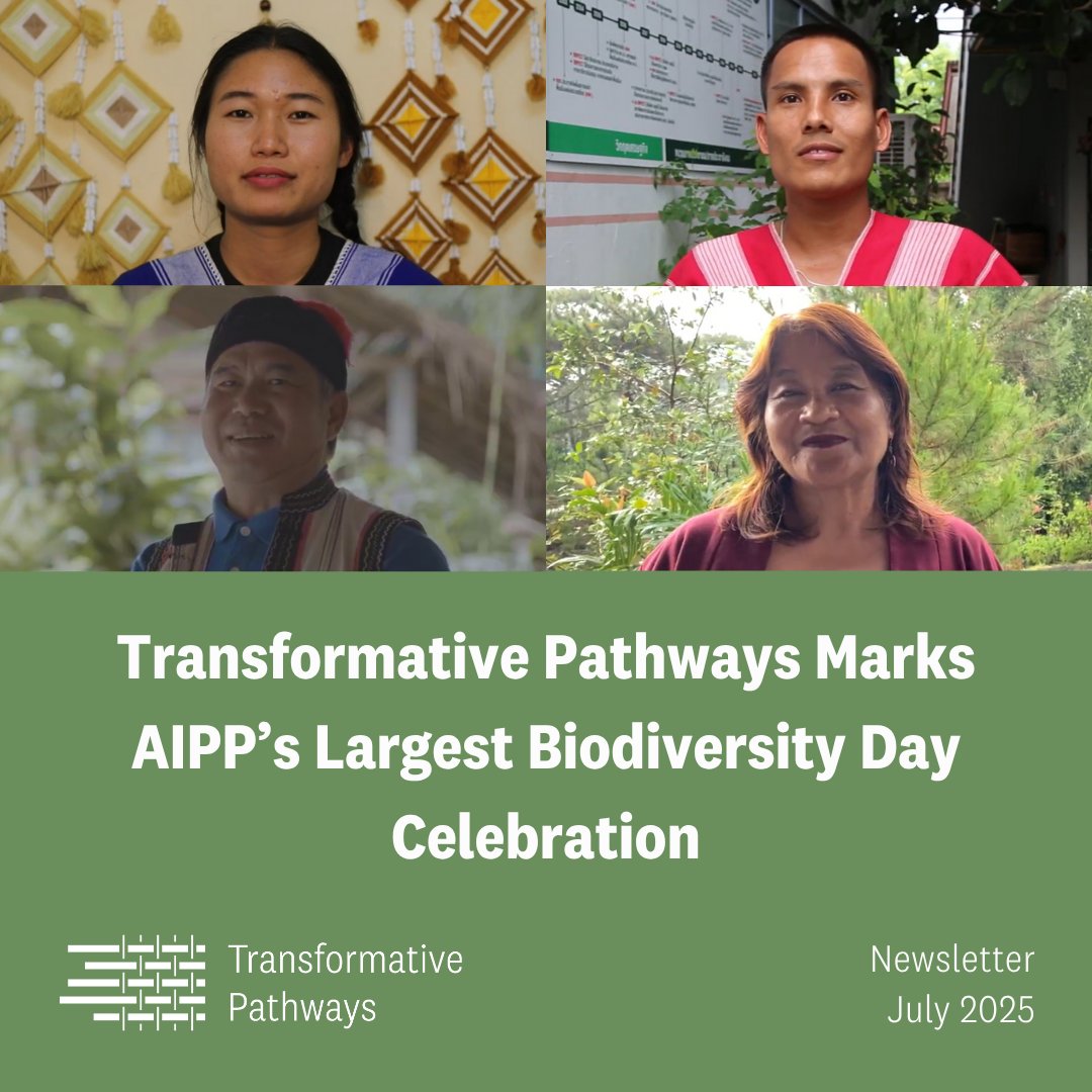 Forest Peoples Programme (@forestpeoplesp) on Twitter photo #IndigenousPeoples across Asia raised their voice on the International #Biodiversity Day through a digital campaign celebrating their role in biodiversity conservation🌱
Read about the milestone celebration co-created by <a href="/aippnet/">Asia Indigenous Peoples Pact (AIPP)</a>
transformativepathways.net/biodiversity-d…
#TransformativePathways #IndigenousPeoples across Asia raised their voice on the International #Biodiversity Day through a digital campaign celebrating their role in biodiversity conservation🌱
Read about the milestone celebration co-created by <a href="/aippnet/">Asia Indigenous Peoples Pact (AIPP)</a>
transformativepathways.net/biodiversity-d…
#TransformativePathways