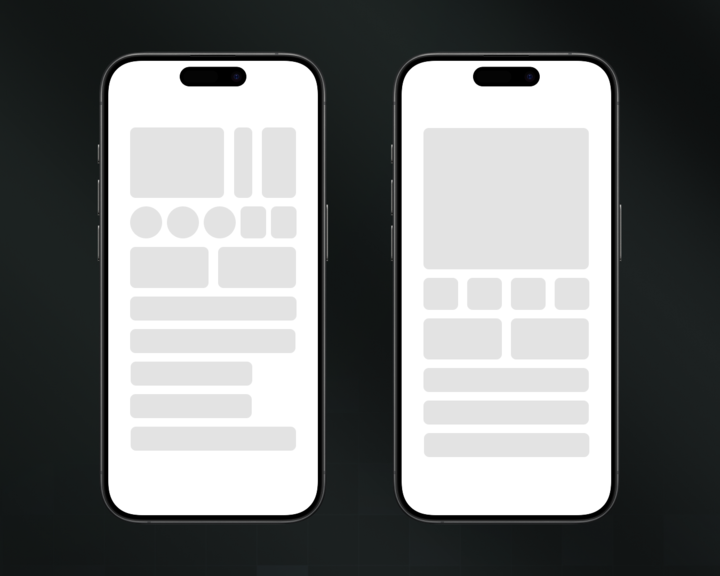 Look at these 2 UIs.

One of them will 100% outperform the other for one reason:

Law of Prägnanz.

Here's how this psychological principle works &amp; how to use it in your products: