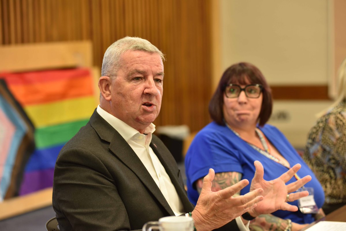 UsdawUnion's tweet image. Over 30 LGBT+ members attended our annual LGBT+ Get-Together last weekend 🏳️🌈🏳️⚧️
The event focussed on supporting trans members in the workplace, action that trade unions are taking to tackle the far right and building solidarity and allyship with LGBT+ workers ✊