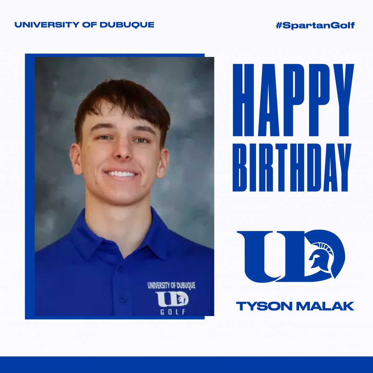 Happy Birthday to current Spartan Tyson Malak! Hope you have a great day!

#SpartanGolf