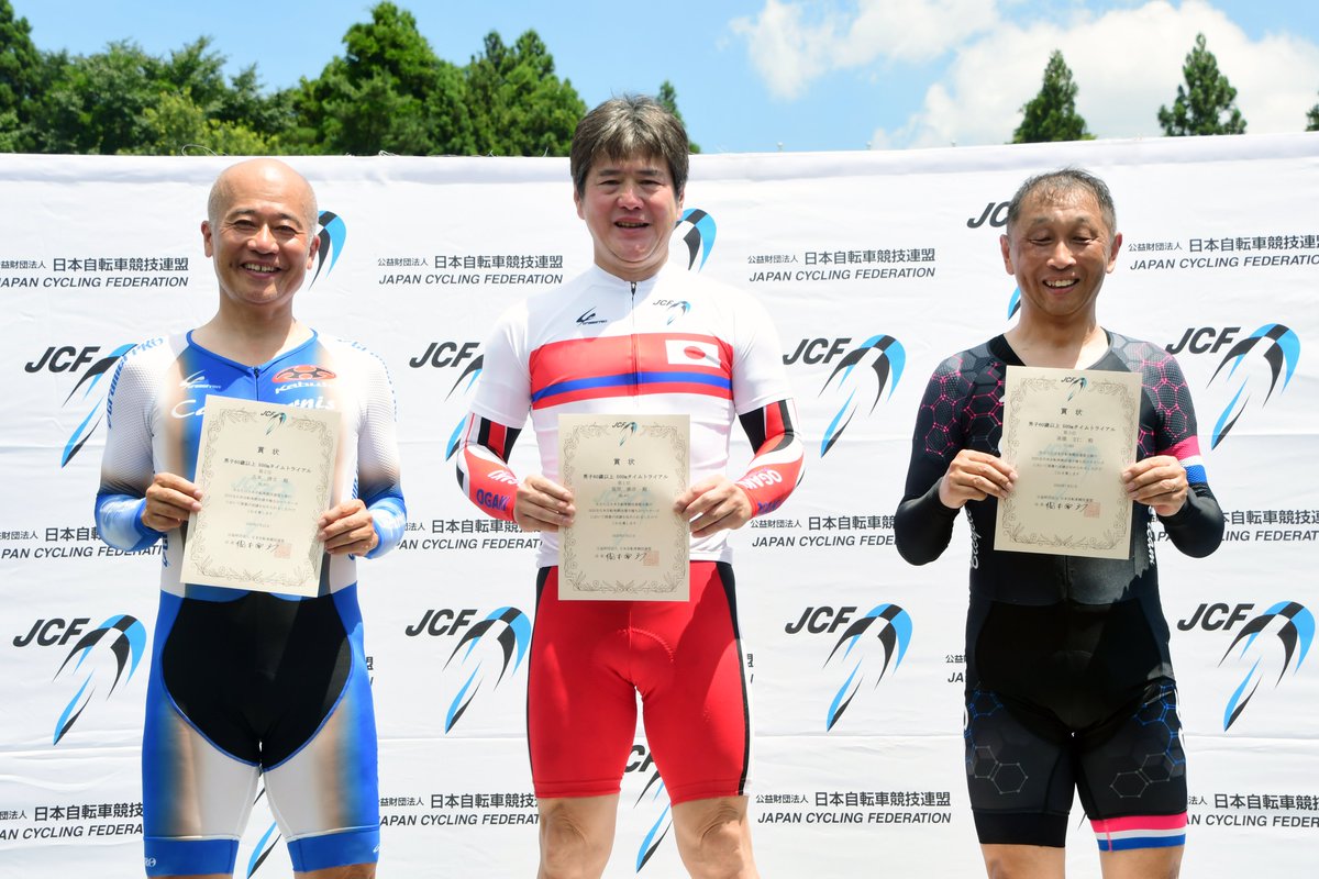 2025全日本自転車競技選手権トラックレース　マスターズ
500mタイムトライアル　男子60-
1位 笹原康彦（MINOURA大垣レーシング）　36.401
2位 古本清文（Capricornis cramerpro）　36.953
3位 高橋文仁（大分県マスターズチーム）　37.621