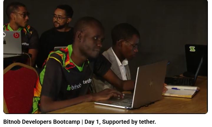 Day 1 of the Bitnob Developers Bootcamp🔥!
We explored Bitcoin fundamentals from key management to nodes, transaction verification, Bitcoin development &amp; the Lightning Network,secure Bitcoin with multisig wallets 
Thanks to <a href="/Bitnob_official/">Bitnob</a> , <a href="/Tether_to/">Tether</a> , <a href="/BitcoinBenin/">₿itcoin ₿enin 🇧🇯</a>