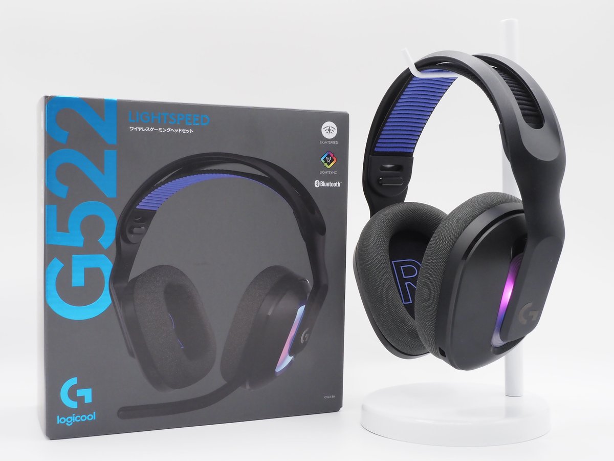 ロジクール「G522 LIGHTSPEED」ゲーミングヘッドセットレビュー まさに