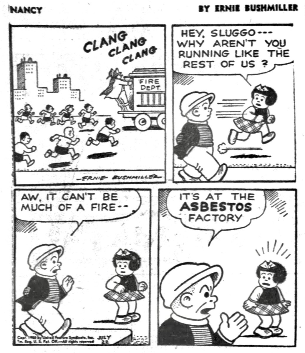 JohnnyCallicutt's tweet image. Nancy By Ernie Bushmiller
July 22,1950