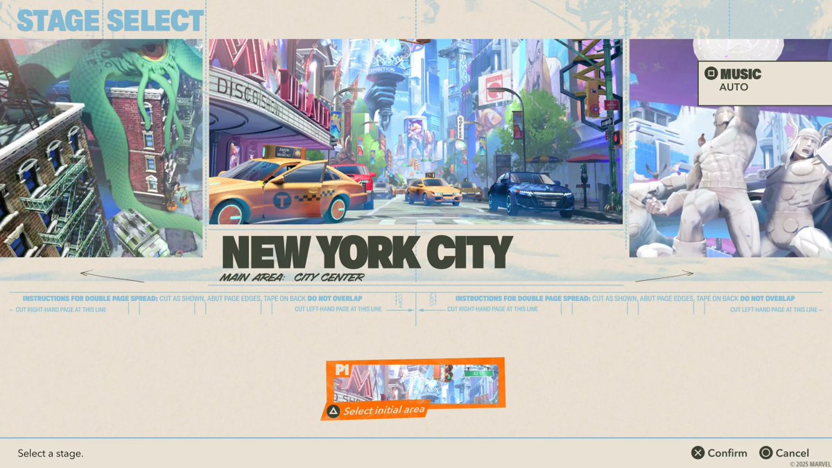 TokonFighters's tweet image. First look at gameplay, character select, stage select, etc. for Marvel Tokon: