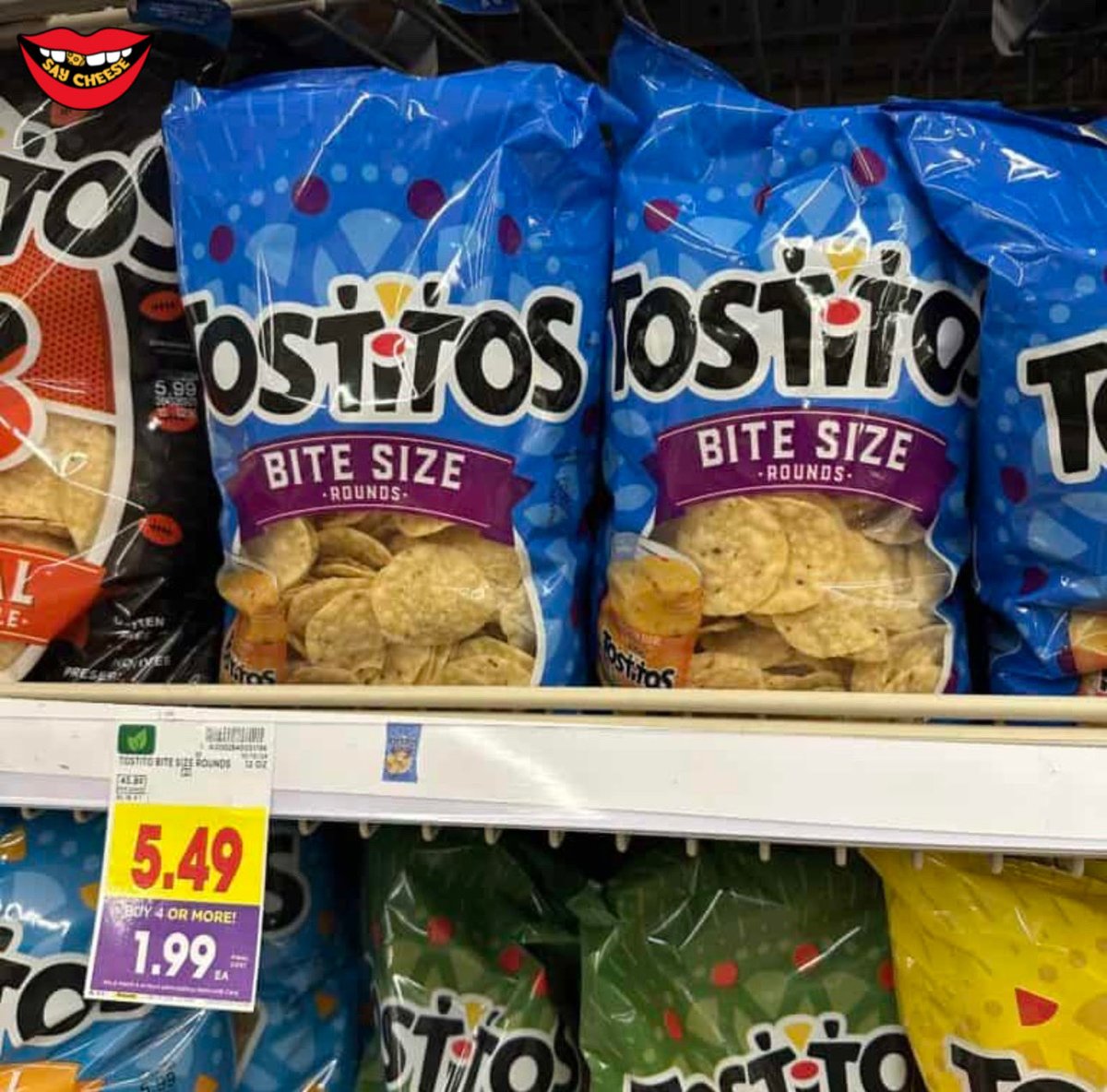 SaycheeseDGTL's tweet image. PepsiCo to remove artificial dyes and flavors from Lay’s and Tostitos chips.