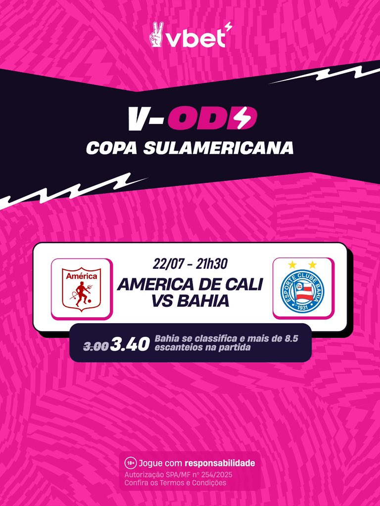 futnostalgico's tweet image. 🚨🚨🚨 DIA DE BRASIL NA COPA SUL-AMERICANA!
O VASCO VAI CONSEGUIR A REMONTADA HISTÓRICA? 🫵
Quer aproveitar essas ODDS da @vbet_brasil, segue o link: vbet.link/FutNostalgico