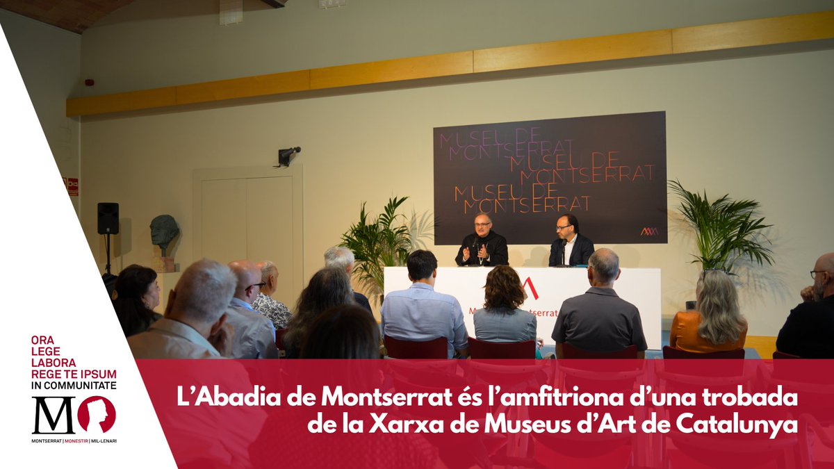 📍 El <a href="/MuseuMontserrat/">Museu de Montserrat</a>  acull una vintena de directors de museus de la Xarxa de Museus d’Art de Catalunya en plena celebració del #MillenariMontserrat🖼️🤝.  

📰Més informació a: millenarimontserrat.cat/noticia/428/ab…
