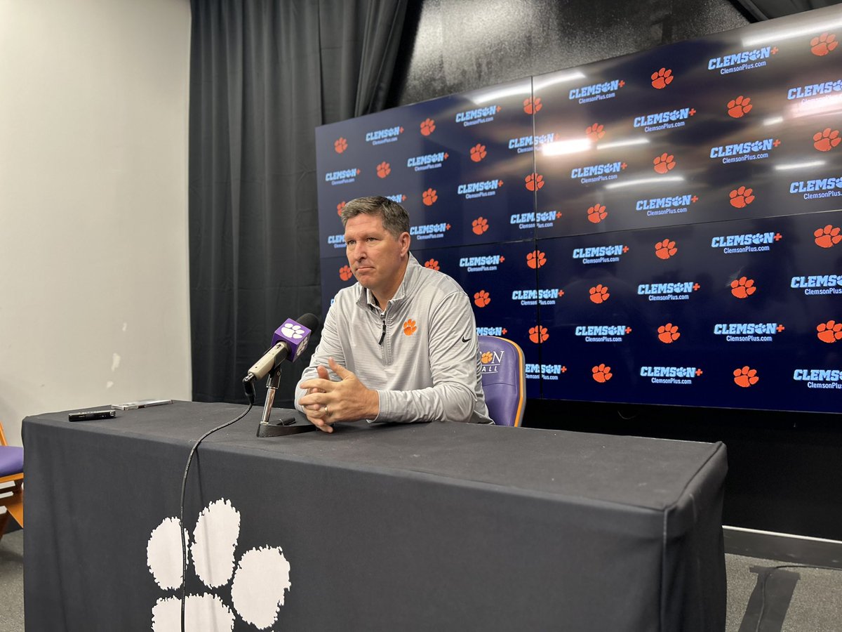 chapelfowler's tweet image. Clemson basketball coach Brad Brownell here for a summer check-in