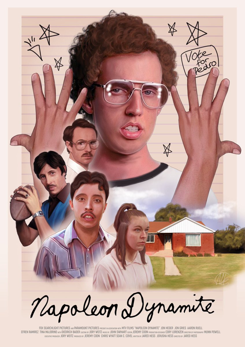 PosterSpy's tweet image. Napoleon Dynamite by PRO Member @neilfraser78
#NapoleonDynamite