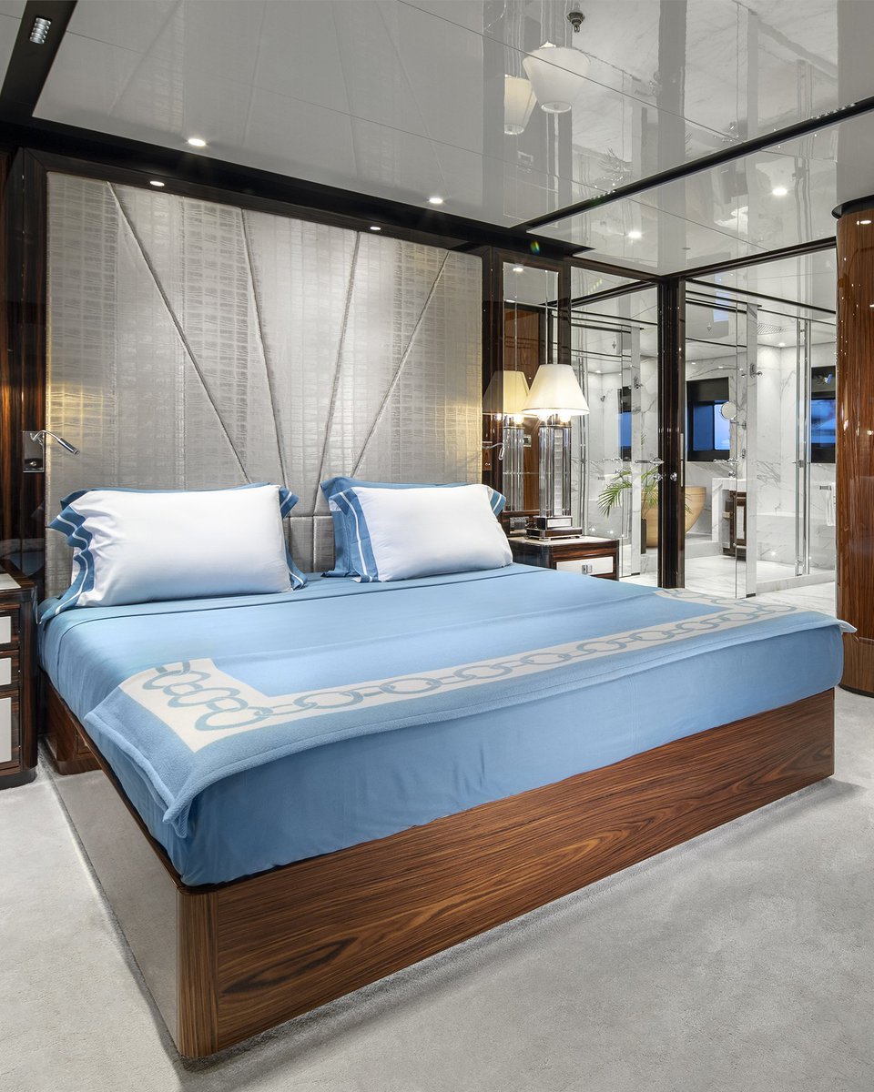 Award-winning STERN 🏆

She offers silent cruising with hybrid tech, a beach club, saltwater pool, helipad, and a stunning full-beam owner’s suite with private balconies. Experience next-level luxury at sea.

✉️ sales@ypiyachts.com