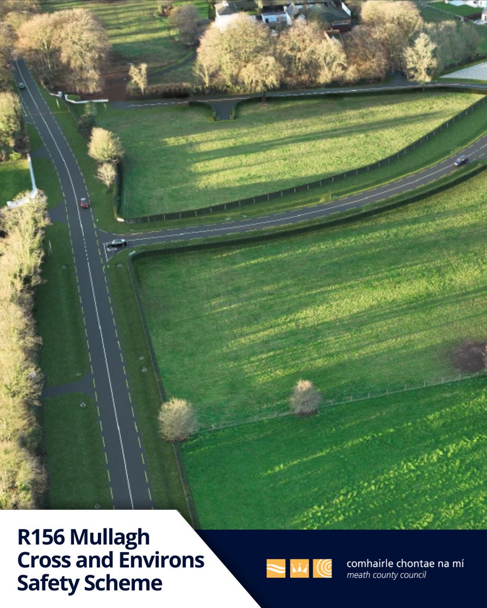 meathcoco's tweet image. Meath County Council is inviting submissions and observations from the public in relation to the Part 8 planning application on the proposed development at the junction of the R156 and R125 at Mullagh Cross in the townlands of Kilmore and Mullagh, Kilcock, Co. Meath.
Full…