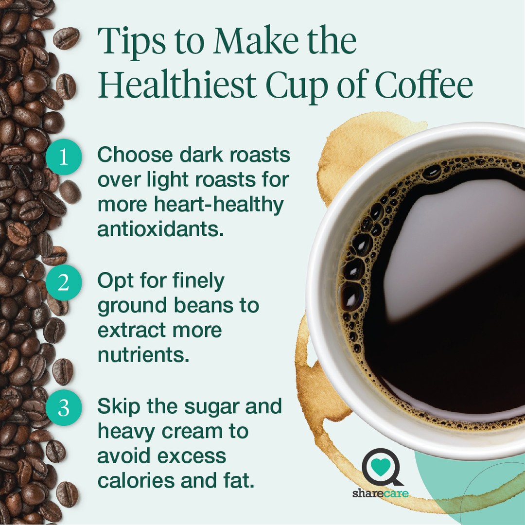 SharecareInc's tweet image. Go ahead and reach for that extra cup of coffee. ☕