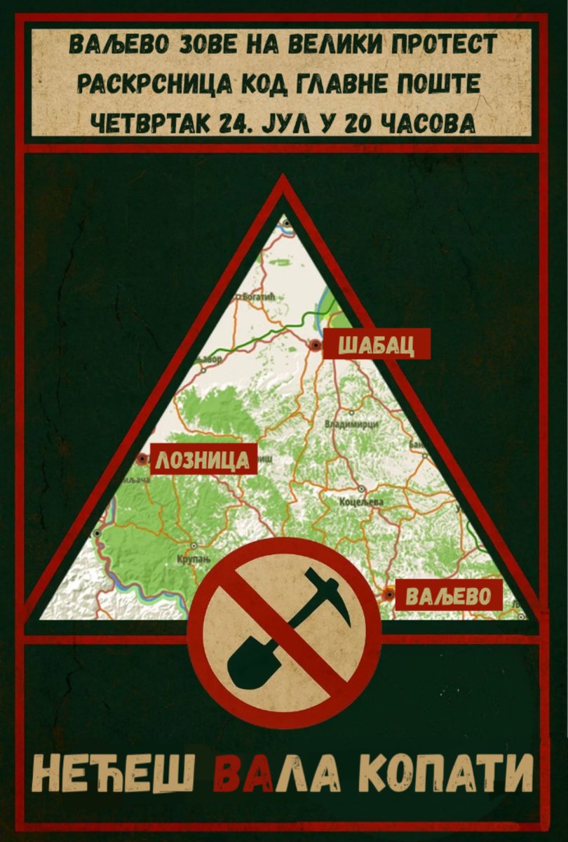 cikafranjo's tweet image. Valjevo, četvrtak, 20 časova, kod pošte!