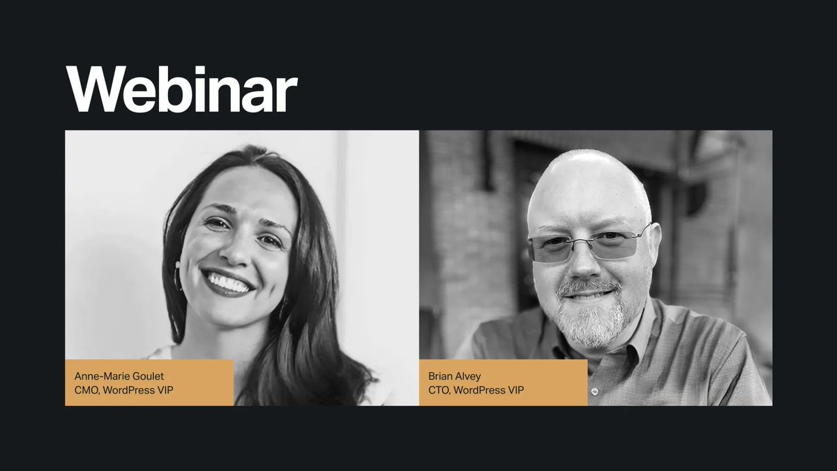 rtCamp's tweet image. Join @WordPressVIP live webinar on August 21 to explore their upgraded platform capabilities: New AI-powered content tools, Remote Data Blocks, advanced analytics, and stronger security.
Built for ambitious, data-driven marketing and product teams.
📅 Register here:…
