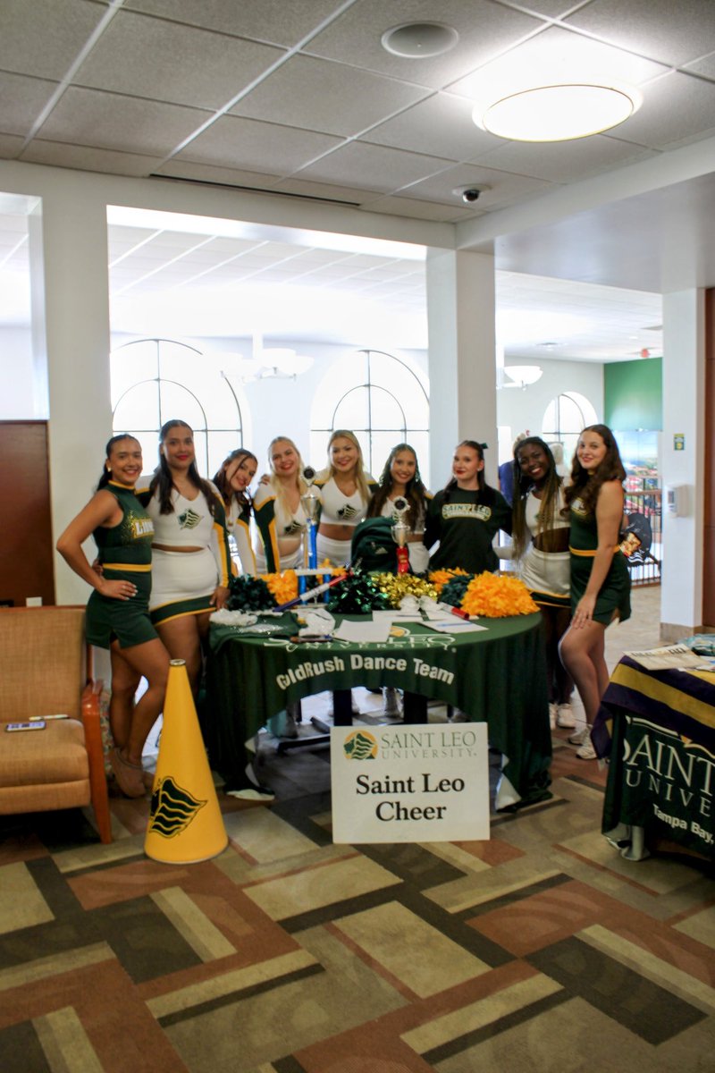 saintleosgu's tweet photo. Highlights from The MANE Event! 🦁 Despite some camera glitches, nothing could hide our amazing Saint Leo spirit. Great to see so many clubs &amp; orgs sharing our Core Value of Community. To all the new freshmen who attended, we can't wait to meet you. Welcome home! https://t.co/HD3zAO2zO4