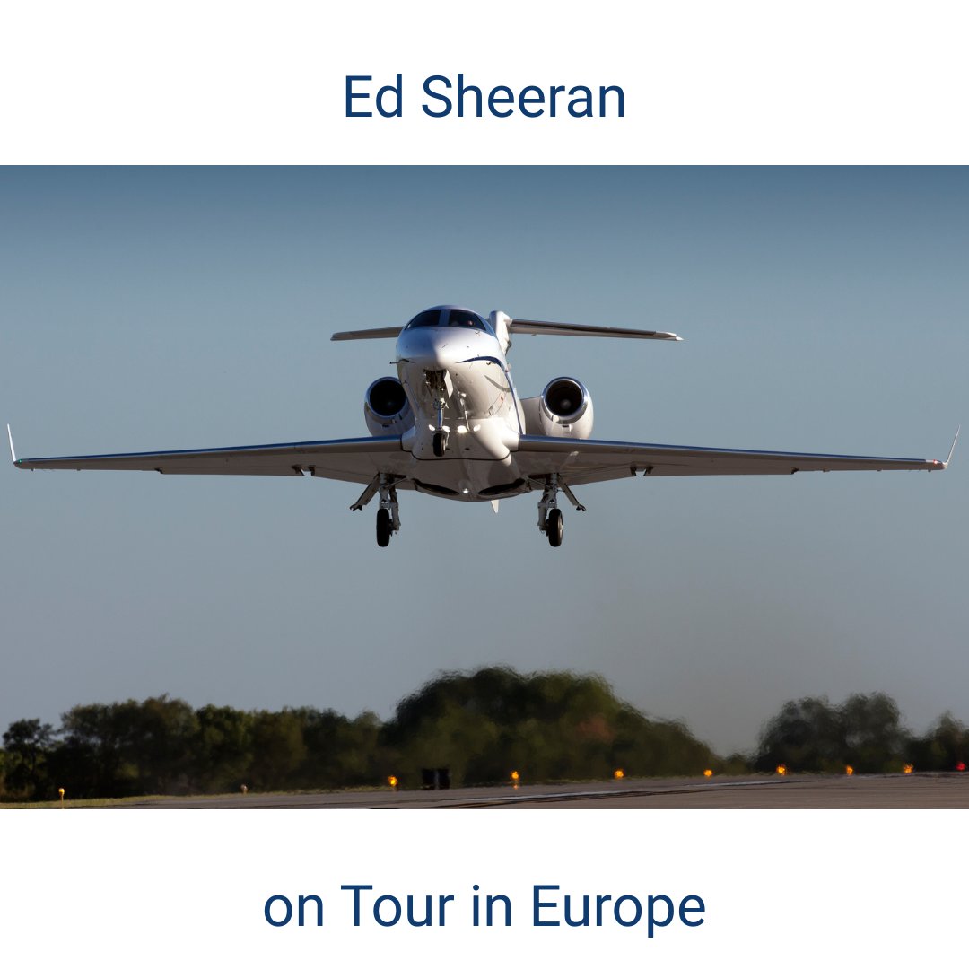 JetApp's tweet image. Ed Sheeran on TOUR 2025: 

Oslo,  Zurich, Antwerpen, Wroclaw, Vienna, Kopenhagen and Dusseldorf                               
Fly direct - fly jetapp

        jetapp.com

#jetapp #privateflights #EdSheeran #musicfestival #artist #VIP #EdSheeranTour2025 #businessjet