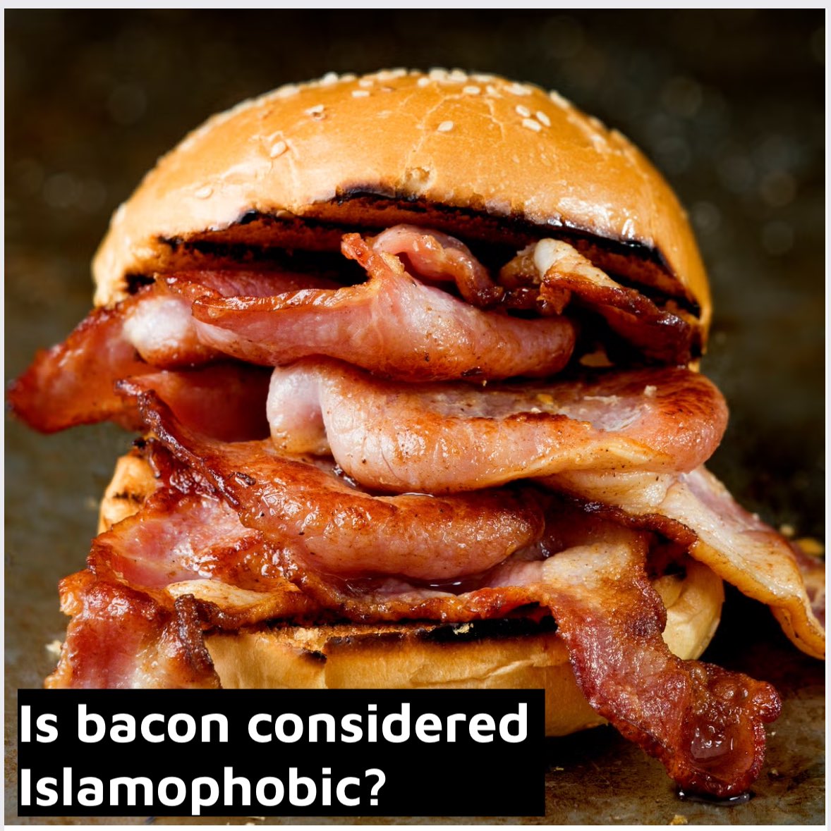 TheBritLad's tweet image. 🚨BREAKING: Islamists and far-left activists, are calling for images of bacon sandwiches to be included as part of the definition of “Islamophobia”.
They say, bacon is forbidden to Muslims and others should show respect for Islam.
What is your message to the bacon haters?