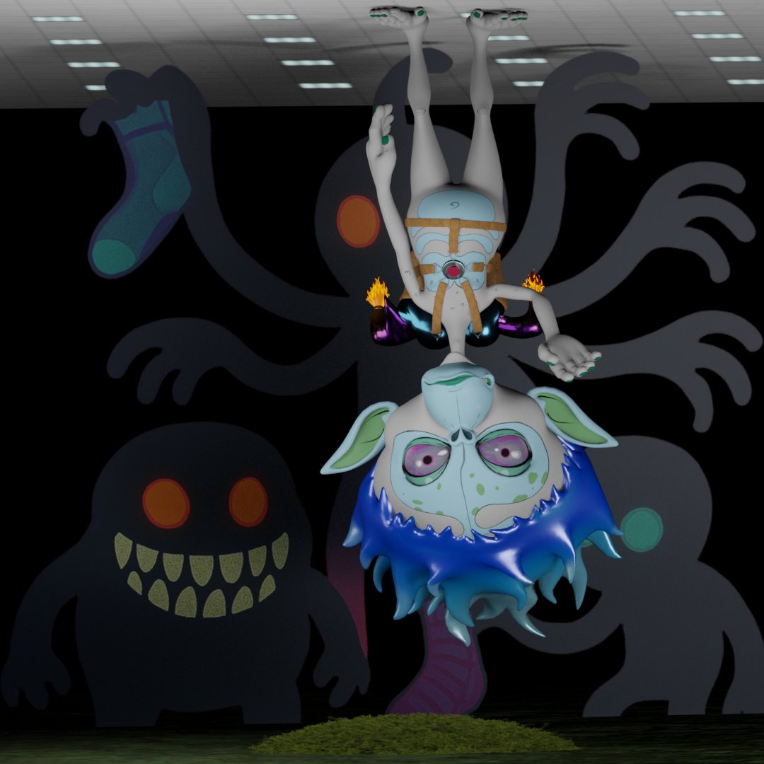 cinnamon9panda's tweet photo. Mission Log 0148

Sector Neon’s gravity just flipped upside down. Spent 20 minutes walking on the ceiling like a confused spider. Hair still on fire, but now it’s blue fire. Classy.

The shadow with twelve elbows brought friends. One has too many teeth. One has none. Both keep stealing my socks. Jury’s out on whether this is a hostile takeover or the universe’s weirdest gift exchange.

Gear update: Sticky situation escalated. Now 80% glue, 20% regret. Sentient moss wrote a poem about my life choices. It was brutal. Also, rhyming.

We pack heavy. We drip sarcasm. We defy physics. (Mostly by accident.)

@MoonApelab