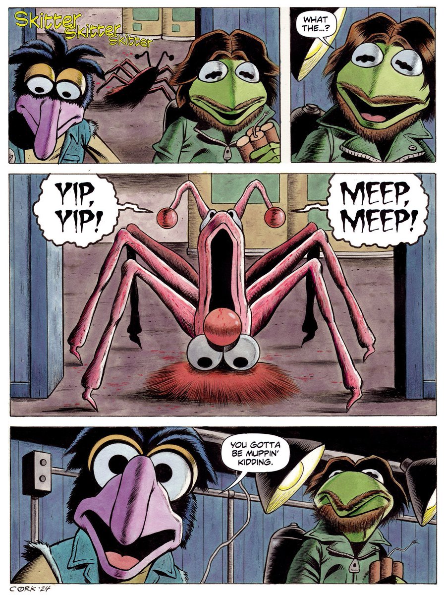 2ndaryProtocol's tweet image. โThe Thingโ โข โThe Muppetsโ ๐ฑ
Artist: Bruce McCorkindale ๐ค