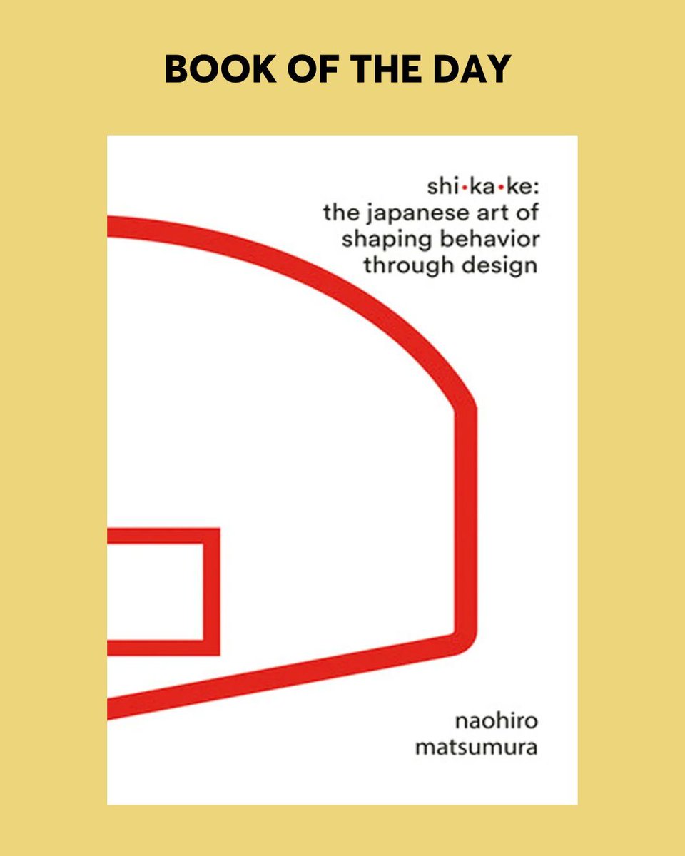 42Courses's tweet image. In Shikake: The Japanese Art of Shaping Behavior Through Design, Naohiro Matsumura shows how small, clever interventions can spark big behaviour shifts.
From piano stairs to playful bins, this simple method blends psychology, design, and a touch of Japanese magic.…