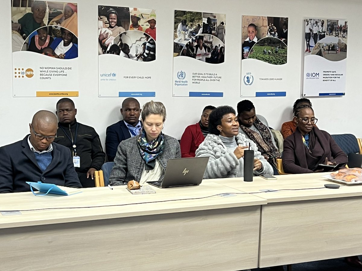 UNLesotho's tweet image. From New York to Maseru, @UNLesotho staff watched the @UN Secretary General’s global call to accelerate the clean energy age. 

Staff then reflected on how Lesotho can seize this moment to power rural communities, create jobs &amp;amp; reduce energy poverty.