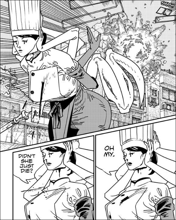 shonenjump's tweet image. Newsflash! Yoru isn’t weak!
Read Chainsaw Man, Ch. 209 in Shonen Jump for free! buff.ly/nzTCJsO