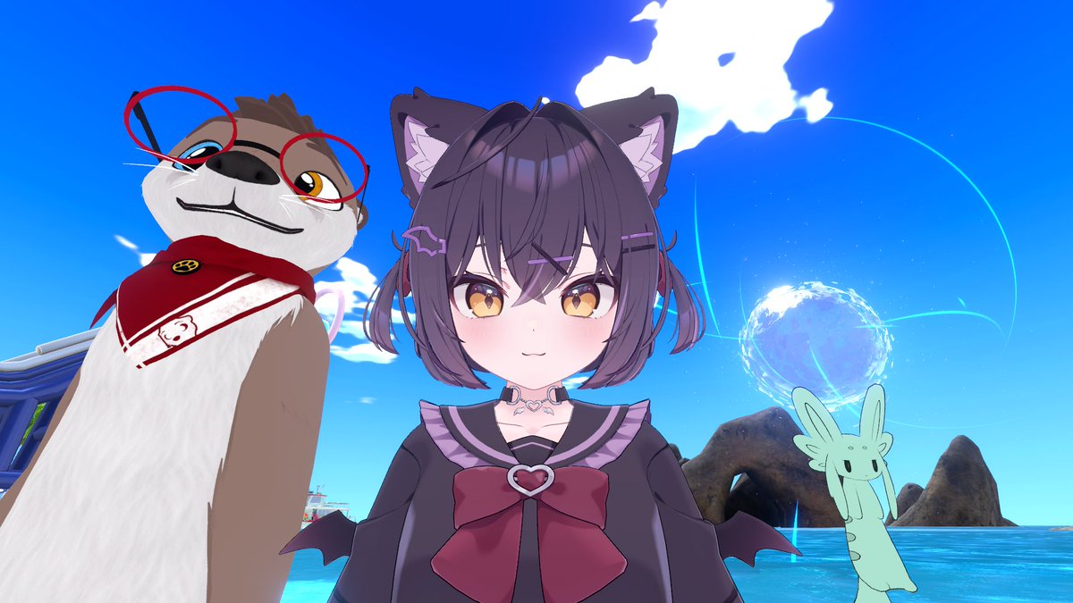 皆でVirtual Hawaiiへ行ってきました🏄‍♀️
#vrchat #VketPhoto