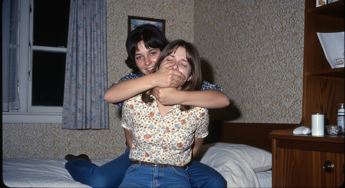 前回のものから国と年代を変えてみたハンドギャグシーン。時代的に正しいかはともかく、それっぽく出力できると楽しいですね。 #Whisk