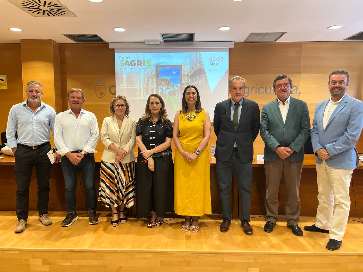 ALAS (Alianza por una agricultura sostenible) (@alas_alianza) on Twitter photo La <a href="/regiondemurcia/">Gobierno de la Región de Murcia</a> participará en el primer Salón de la Agricultura y Ganadería <a href="/sagris_madrid/">SAGRIS</a>
Se ha anunciado en una convocatoria de
<a href="/RM_Agua/">Consejería de Agua, Agricultura, Ganadería y Pesca</a> para animar a empresas de la Región a estar presentes también por su objetivo reputacional #EXPOSAGRIS <a href="/IFEMA/">IFEMA MADRID</a>
carm.es/web/pagina?IDC… La <a href="/regiondemurcia/">Gobierno de la Región de Murcia</a> participará en el primer Salón de la Agricultura y Ganadería <a href="/sagris_madrid/">SAGRIS</a>
Se ha anunciado en una convocatoria de
<a href="/RM_Agua/">Consejería de Agua, Agricultura, Ganadería y Pesca</a> para animar a empresas de la Región a estar presentes también por su objetivo reputacional #EXPOSAGRIS <a href="/IFEMA/">IFEMA MADRID</a>
carm.es/web/pagina?IDC…