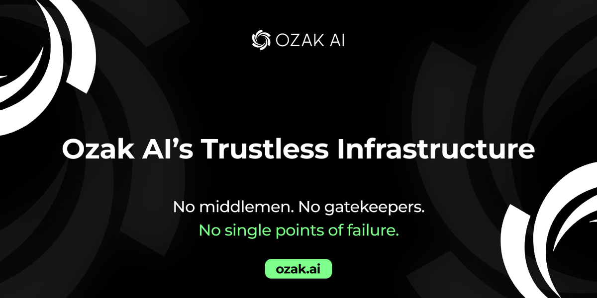 OzakAGI's tweet image. 📠 In traditional finance, you have to trust people. In crypto, you trust math, code, and systems.
🎯 THAT’s what trustless means. It’s not just a buzzword. It’s how the next era of finance is being built.
❌ No middlemen. No gatekeepers. No single points of failure.
💪 Here’s…