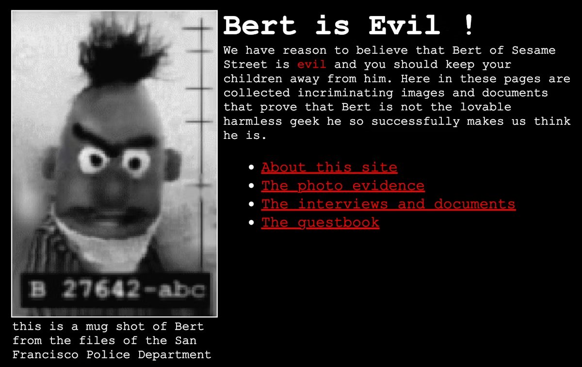 BIC_dao's tweet photo. 1/ BIC has acquired "Bert is Evil" by @DinoIgnacio https://t.co/FX1y9FqIUE