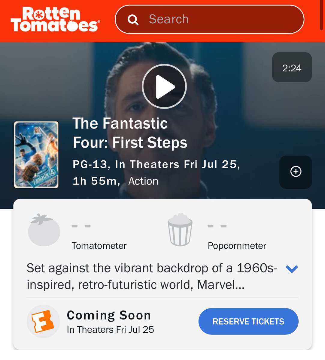 AdryancomY's tweet image. +80%: maior filme de herói de todos os tempos
-60%: quem leva rotten tomatoes a sério em 2025?