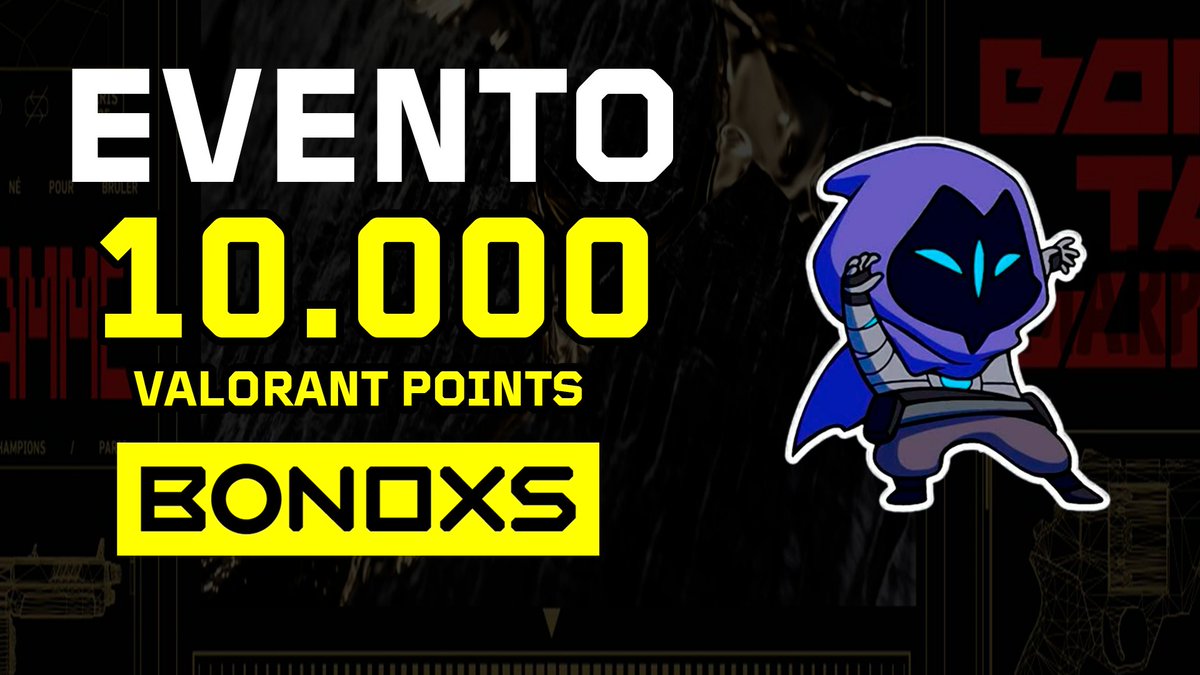 Eze Severi (@ezeseveri) on Twitter photo Mañana junto a <a href="/bonoxs_latam/">BONOXS LATAM</a> vamos a estar dando 10.000 Valorant Points en un stream que va a ser una locura.
🔺Los invito a seguirnos en twitch.tv/bonoxs_latam y unirse al discord discord.gg/XKdWs5AR para compartir su NightMarket en "Evento Night Market" y ganar Valorant Mañana junto a <a href="/bonoxs_latam/">BONOXS LATAM</a> vamos a estar dando 10.000 Valorant Points en un stream que va a ser una locura.
🔺Los invito a seguirnos en twitch.tv/bonoxs_latam y unirse al discord discord.gg/XKdWs5AR para compartir su NightMarket en "Evento Night Market" y ganar Valorant