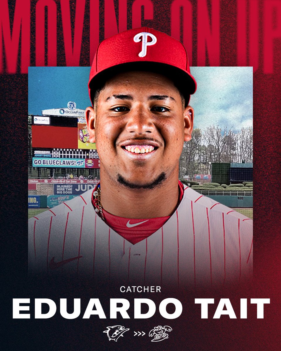 PhilsPlayerDev's tweet image. Tait is taking a trip down the shore!
Congratulations, Eduardo!