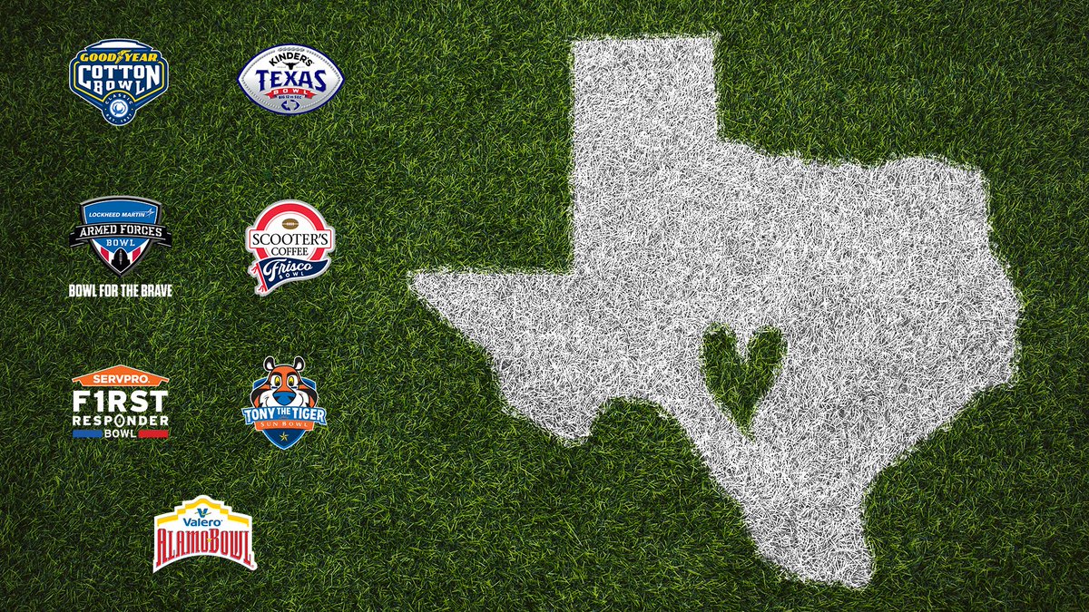 FriscoBowlGame's tweet image. Community is at the heart of bowl games, and all seven Texas bowls are joining forces to help those impacted by the devastating floods and assist in recovery. We stand with everyone affected.
Together, we are Texas Strong.