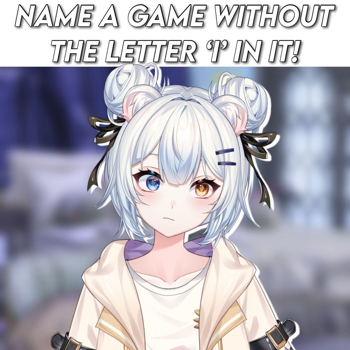 Celesta_VT's tweet image. name a game without the letter βiβ in it! π»ββοΈπ