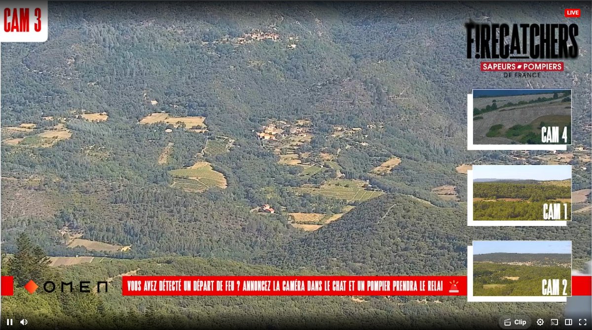 On a une nouvelle mission pour toi, si tu veux bien l'accepter 🫵

On a décidé de soutenir le projet FireCatchers, un système de détection citoyenne des feux de forêt en temps réel... sur Twitch.

FireCatchers détourne l’écran d’attente des streamers et les transforme en tour de