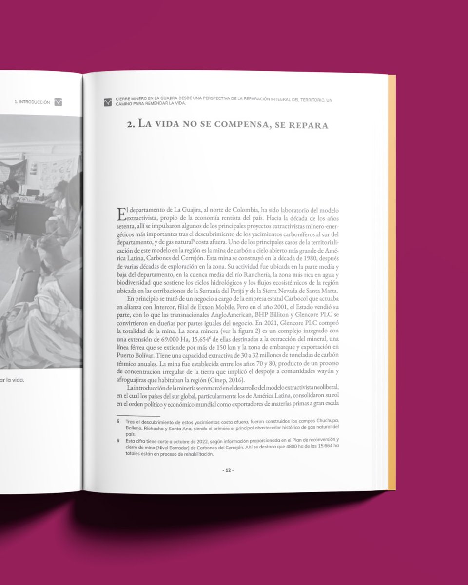 🌎 #DíaMundialContraLaMegaMinería
El fin de Cerrejón no es justicia.
Tras 40 años de extracción en La Guajira, la tierra sigue herida.
Los territorios exigen reparación, no maquillaje verde.
📘 Lee el informe:
👉 censat.org/el-cierre-mine…