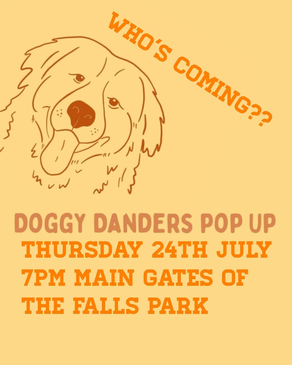 Jim Deeds (@gymforthesoul) on Twitter photo Doggy Danders pop up this Thursday evening. Who's coming??
<a href="/MartinJMagill/">Martin J Magill</a> <a href="/mandy_mcauley/">Mandy McAuley</a> <a href="/WeatherCee/">Cecilia Daly</a> <a href="/bartoncreeth/">Barton Creeth</a> <a href="/iamfifig/">FiFi Garrett</a> <a href="/AMWallace_NI/">Anne-Marie Wallace</a> Doggy Danders pop up this Thursday evening. Who's coming??
<a href="/MartinJMagill/">Martin J Magill</a> <a href="/mandy_mcauley/">Mandy McAuley</a> <a href="/WeatherCee/">Cecilia Daly</a> <a href="/bartoncreeth/">Barton Creeth</a> <a href="/iamfifig/">FiFi Garrett</a> <a href="/AMWallace_NI/">Anne-Marie Wallace</a>