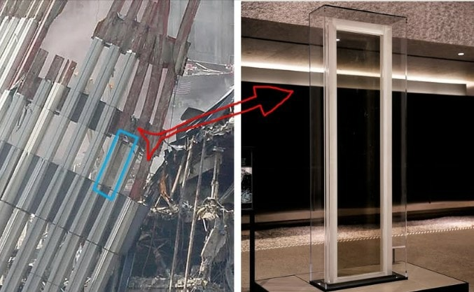 911Revisionist's tweet image. Did you know that only one original window pane out of 46,000 survived the collapse of the Twin Towers?
Known as “The Survivor Glass,” this lone pane was found intact from the 82nd floor of the South Tower after the attacks on September 11, 2001.
Today, The Survivor Glass is…