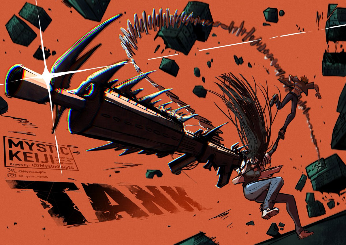 TANK!!!!!!!!!!!!!!

#chainsawman #チェンソーマン