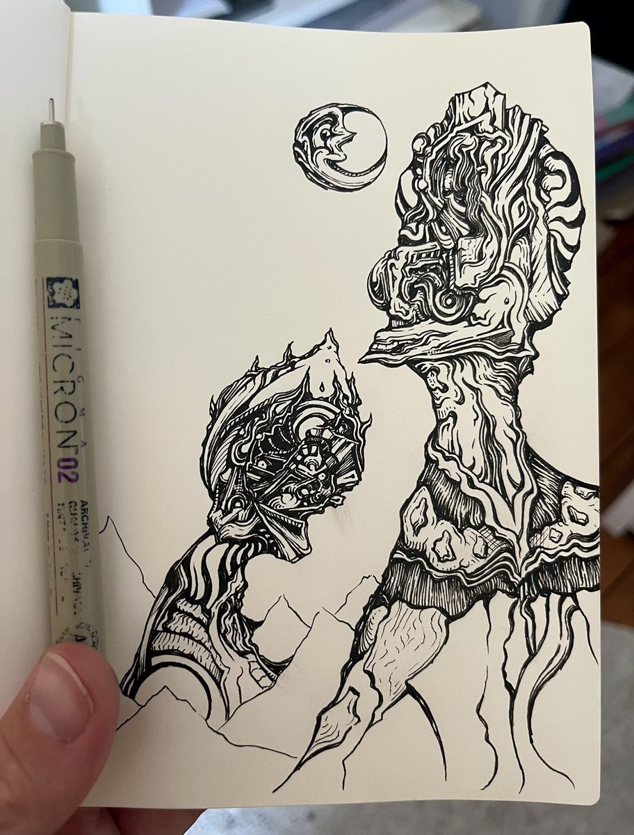 kilio_art's tweet image. Here‘s a fun drawing in progress, gm!