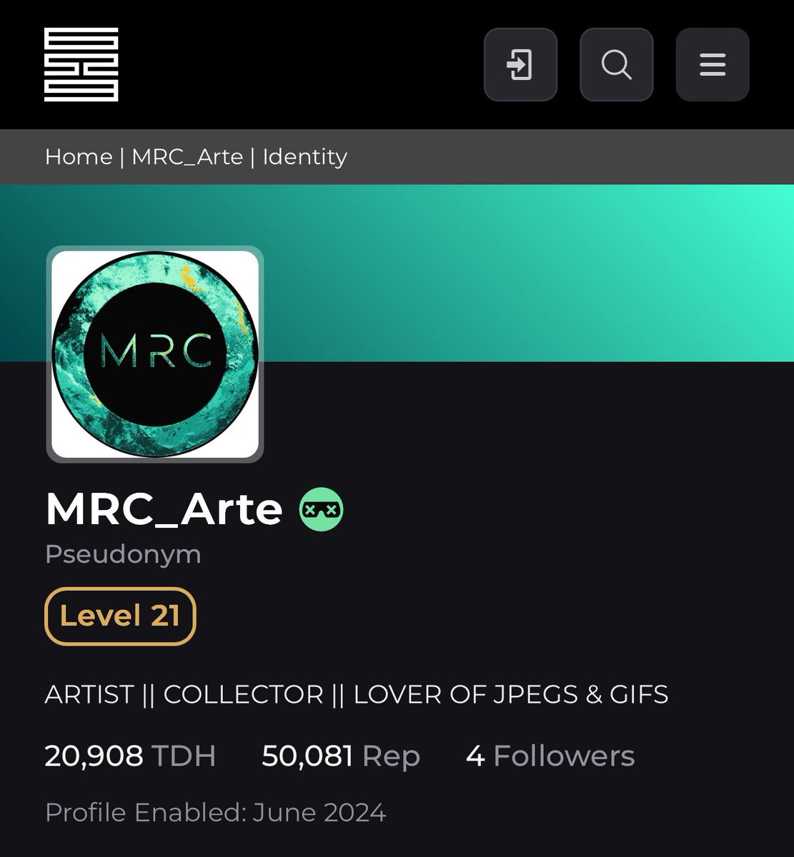 mrc_arte's tweet image. You can now follow me on 6529.io … meme submission incoming… watch this space !!! Thank you @aRegularDad for getting me started… and @SamuraiSpirit88 for the guidance/advice… the journey continues !!!