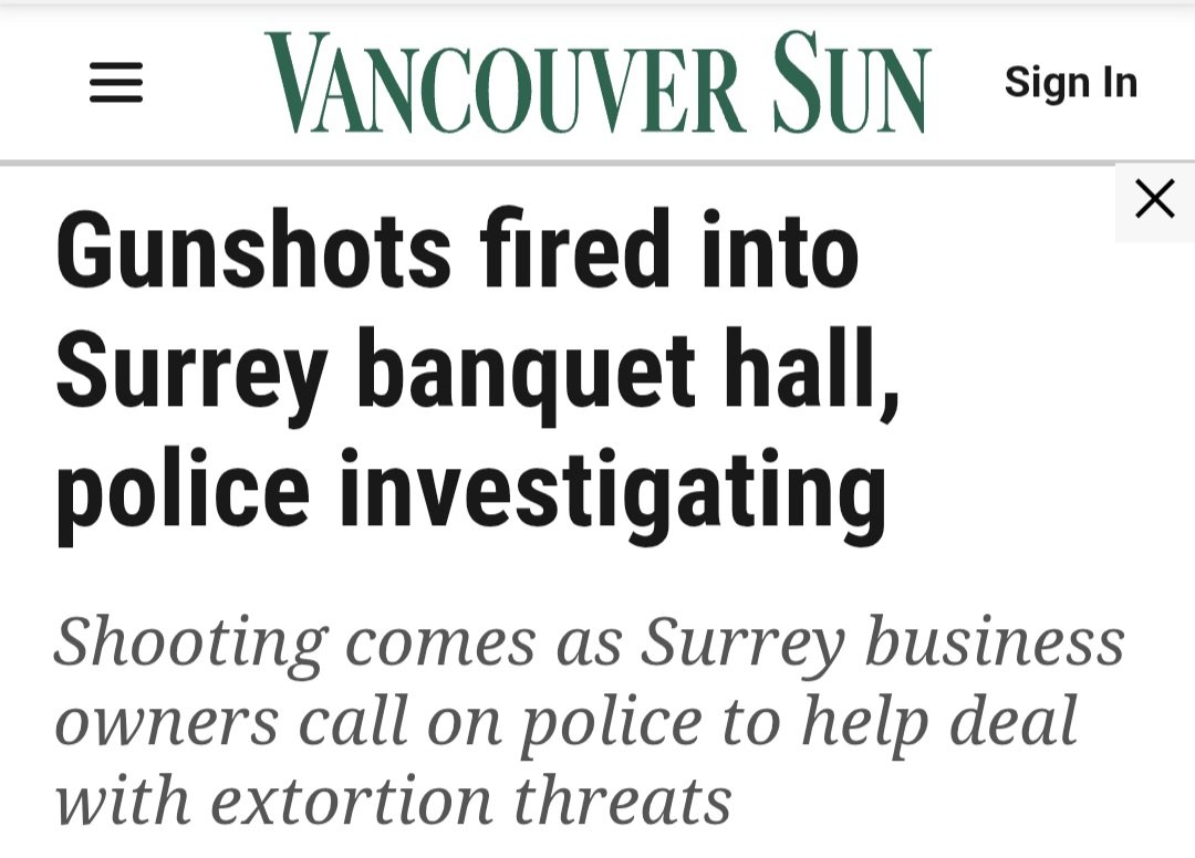 elenoresturko's tweet image. Shootings at homes and businesses are continuing unabated in Surrey.
@NinaKriegerBC members of our community are living in fear. $100K for an ad campaign isn’t cutting it. Surrey residents demand results.
vancouversun.com/news/gunshots-…