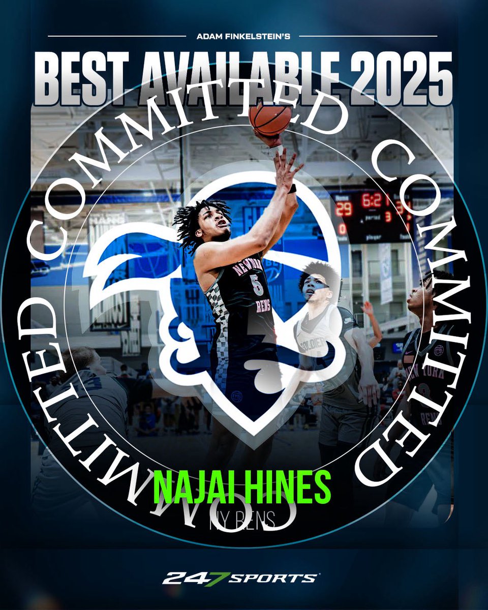 AdamFinkelstein's tweet image. Najai Hines was the best available prospect in 2025 and will finish inside the top-75 now that he has returned to his original graduating class.
Scout and fit at Seton Hall: 247sports.com/article/scouti…